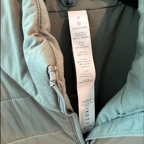 Lululemon Dynamic Movement 1/2 Zip Army Green - Picture 6 of 11